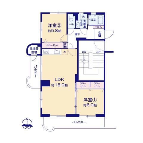 多摩ニュータウン貝取第4の1の2号棟